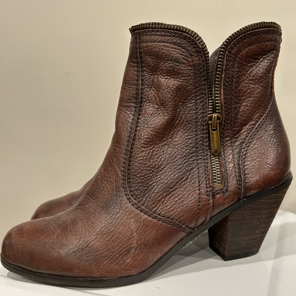 Sam Edelman Brown Leather Boots